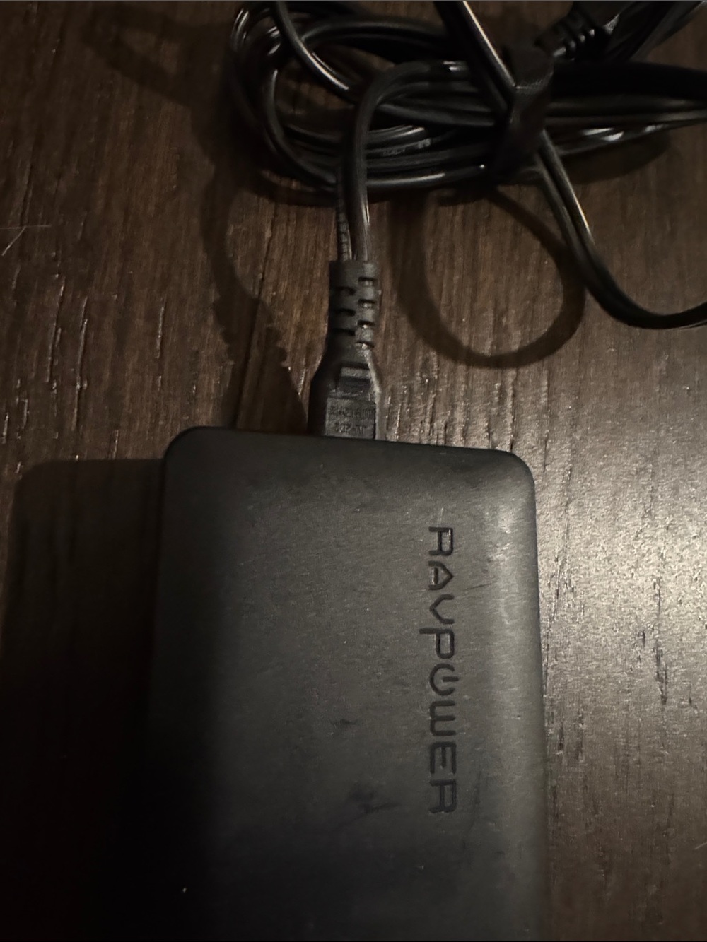 RAVPower Black Laptop Power Adapter – Compact Replacement Charger